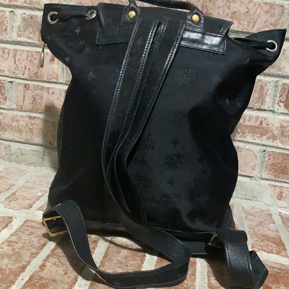 Women's MCM black backpack - Picture 8 of 12